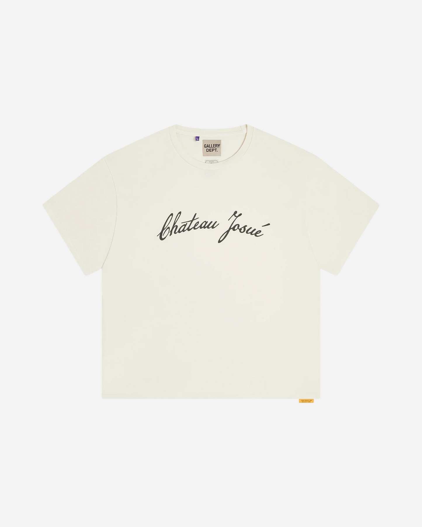 Gallery Dept. Chateau Josué Script Tee 'Archival White'