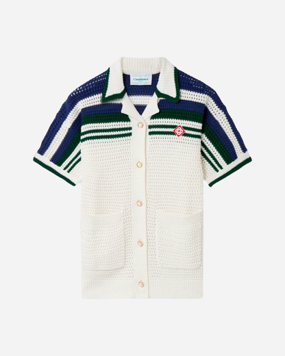 Casablanca Tennis Crochet Shirt