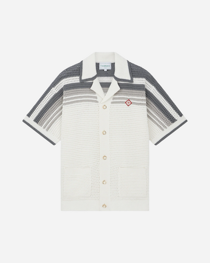 Casablanca Tennis Crochet Shirt