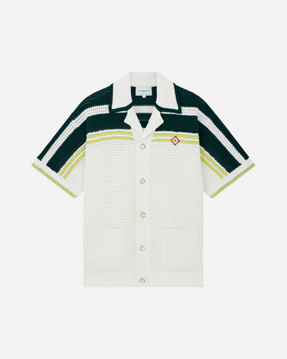 Casablanca Tennis Crochet Shirt