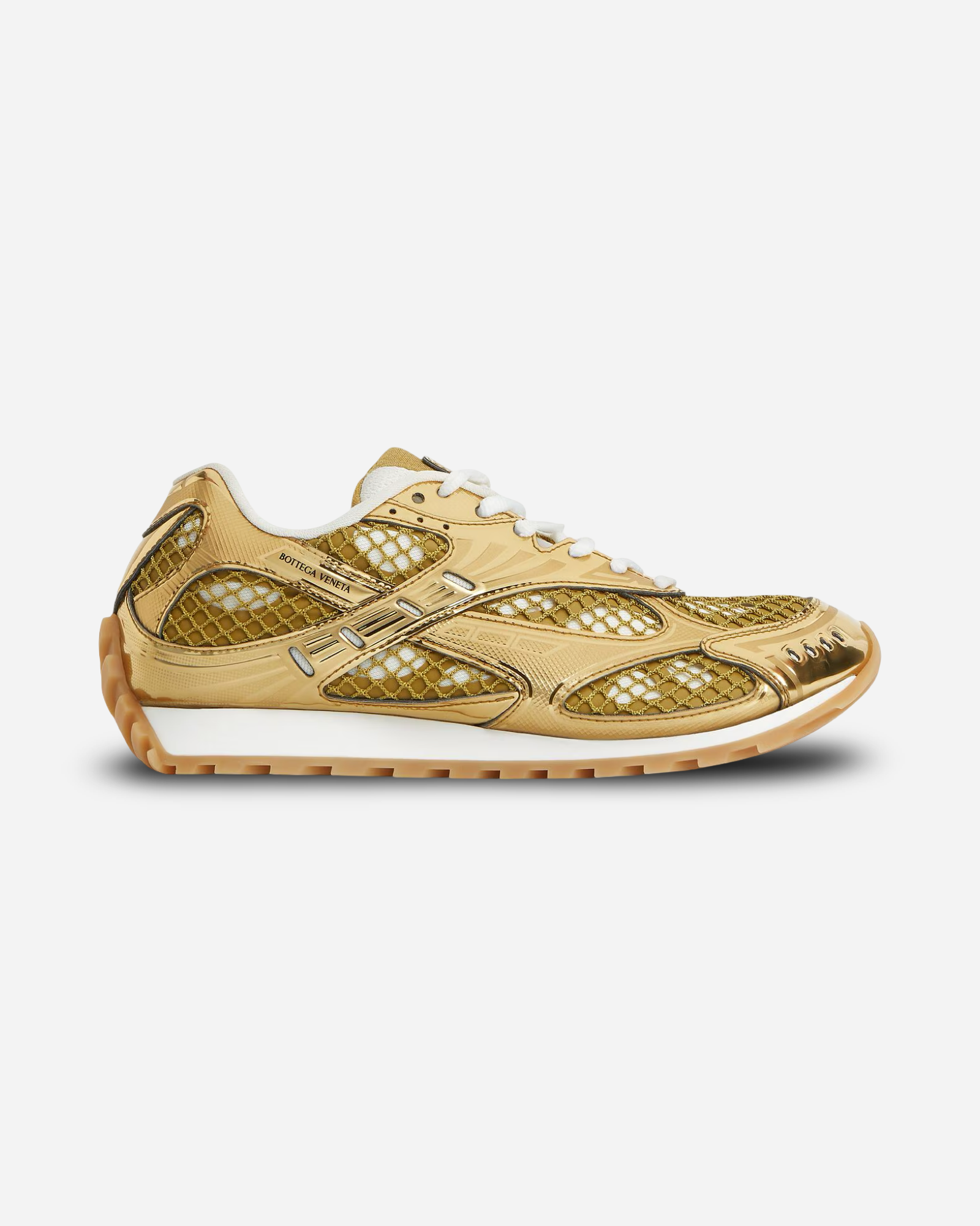 Bottega Veneta Orbit Sneaker 'Gold/White'