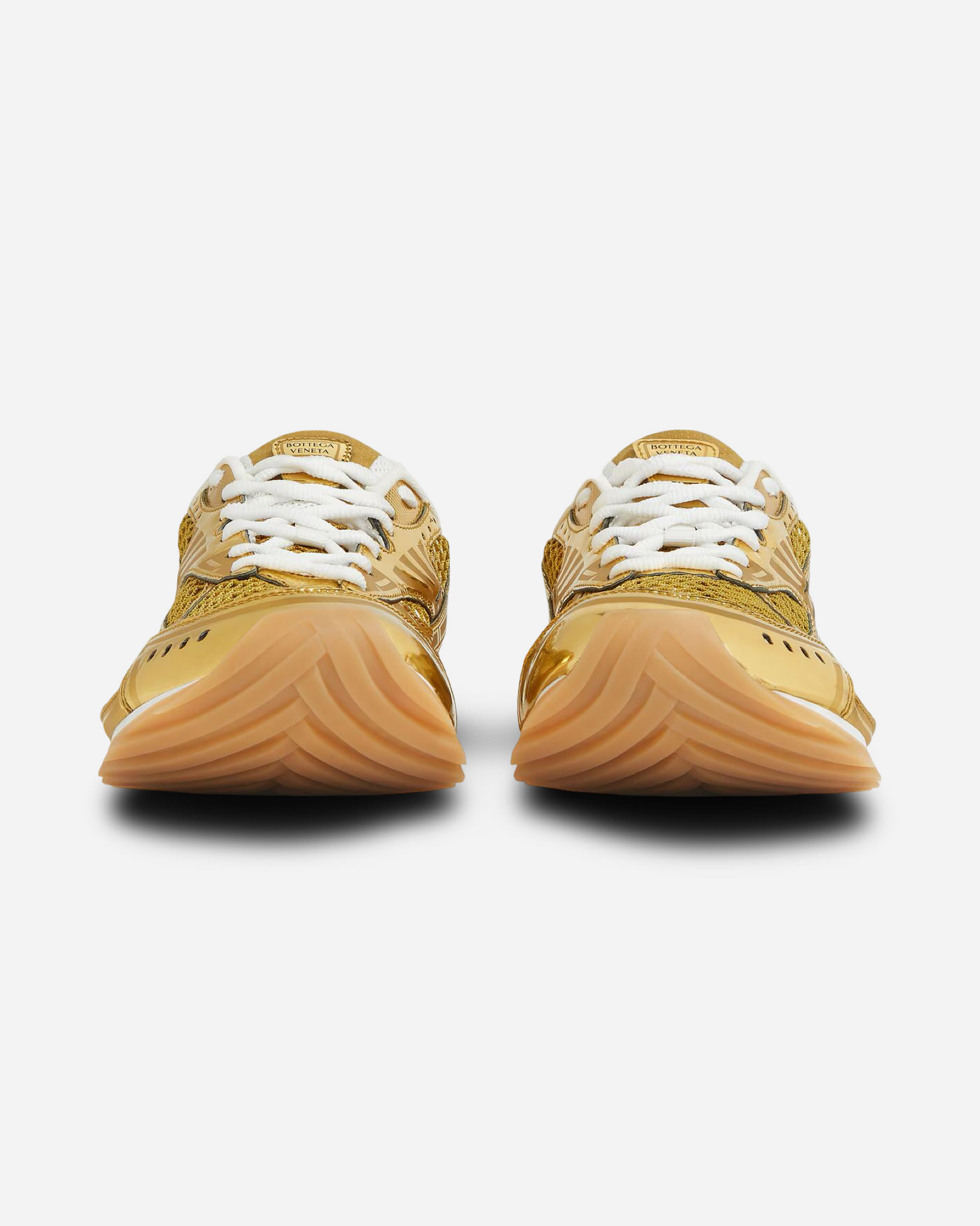 Bottega Veneta Orbit Sneaker 'Gold/White'