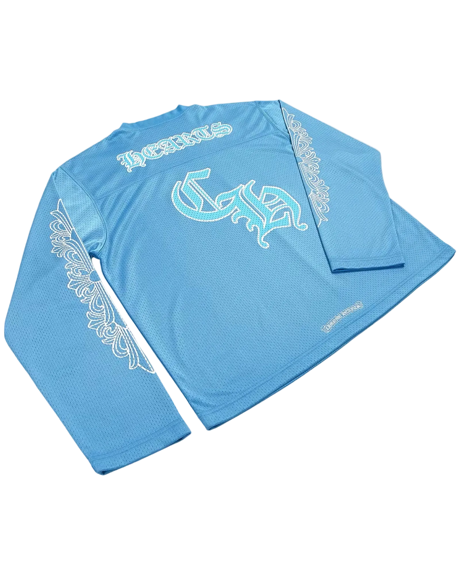 クロムハーツ MESH WARM UP JERSEY CHプリントメッシュ長袖カットソー クロムハーツ MESH WARM UP JERSEY CHプリントメッシュ長袖カットソー