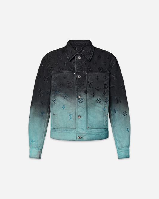 Louis Vuitton Embroidered Denim Blouson 'Light Blue'