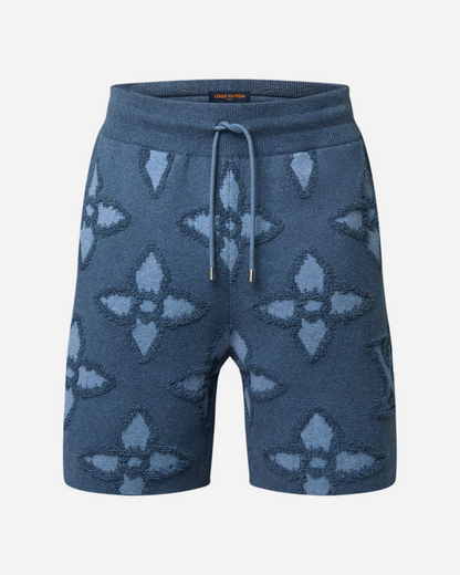 Louis Vuitton Textured Cotton Knit Shorts