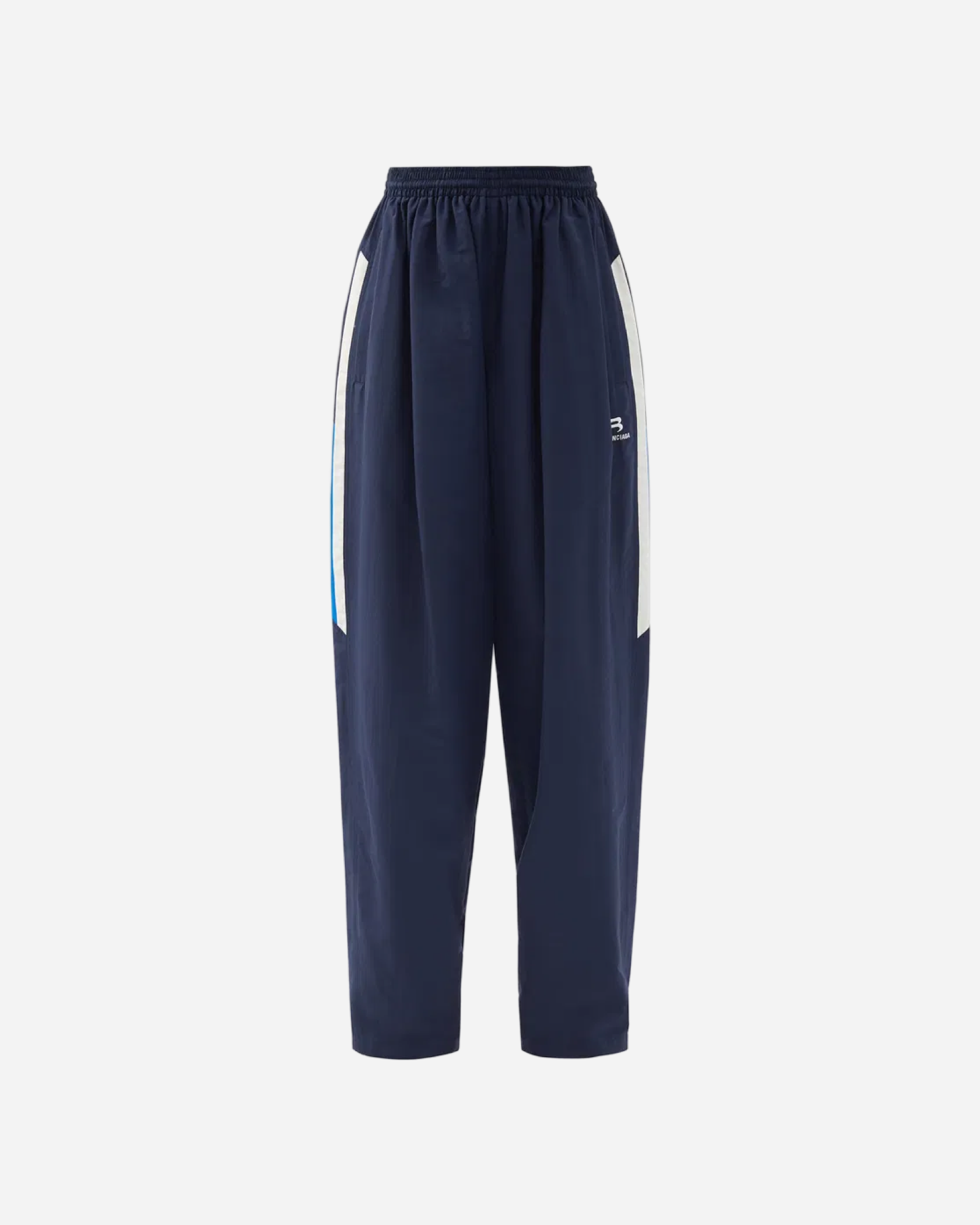 Balenciaga Sporty B Embroidered Track Pants 'Navy Blue'