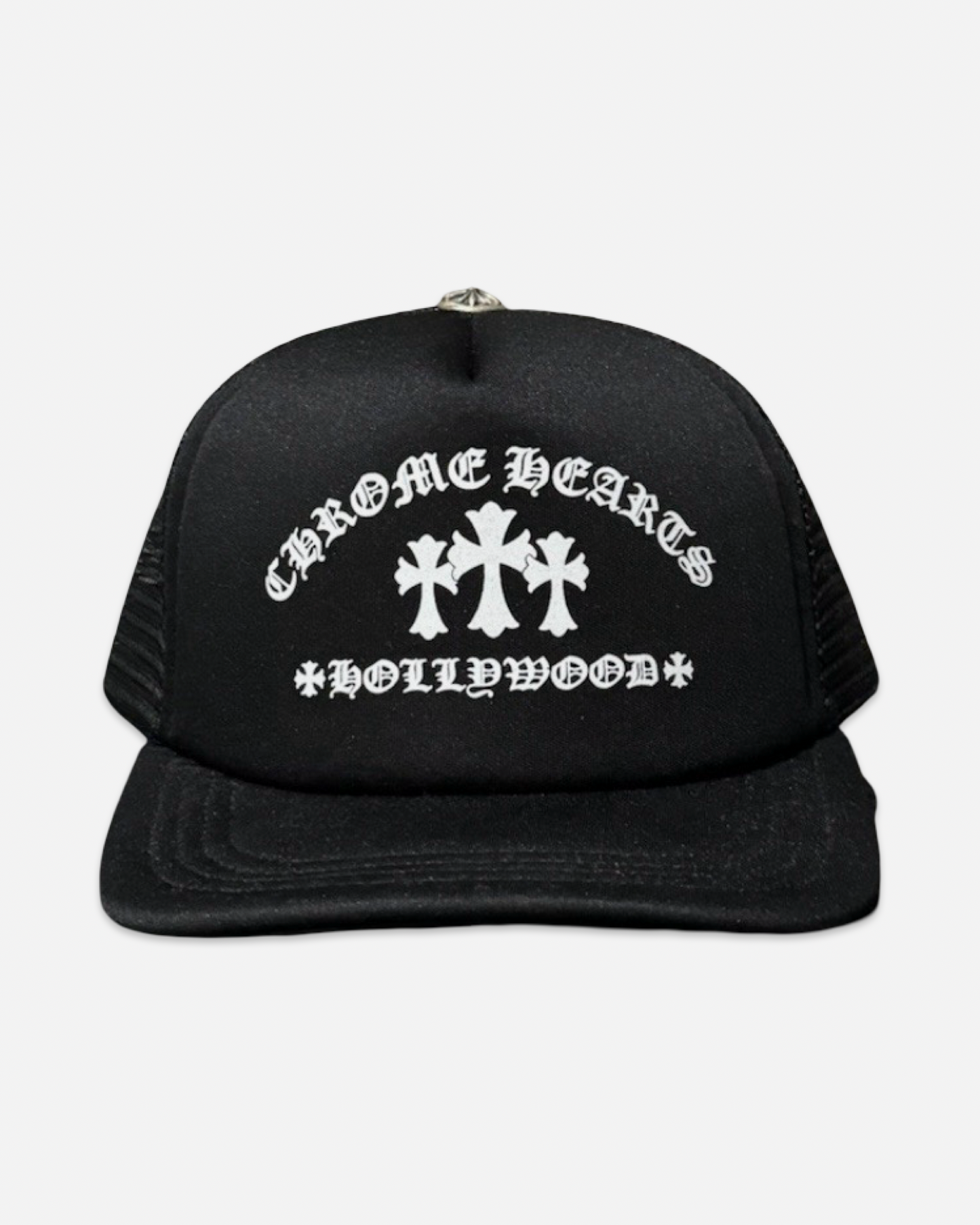 Chrome Hearts Hollywood Cross "King Taco" Trucker Hat 'Black'