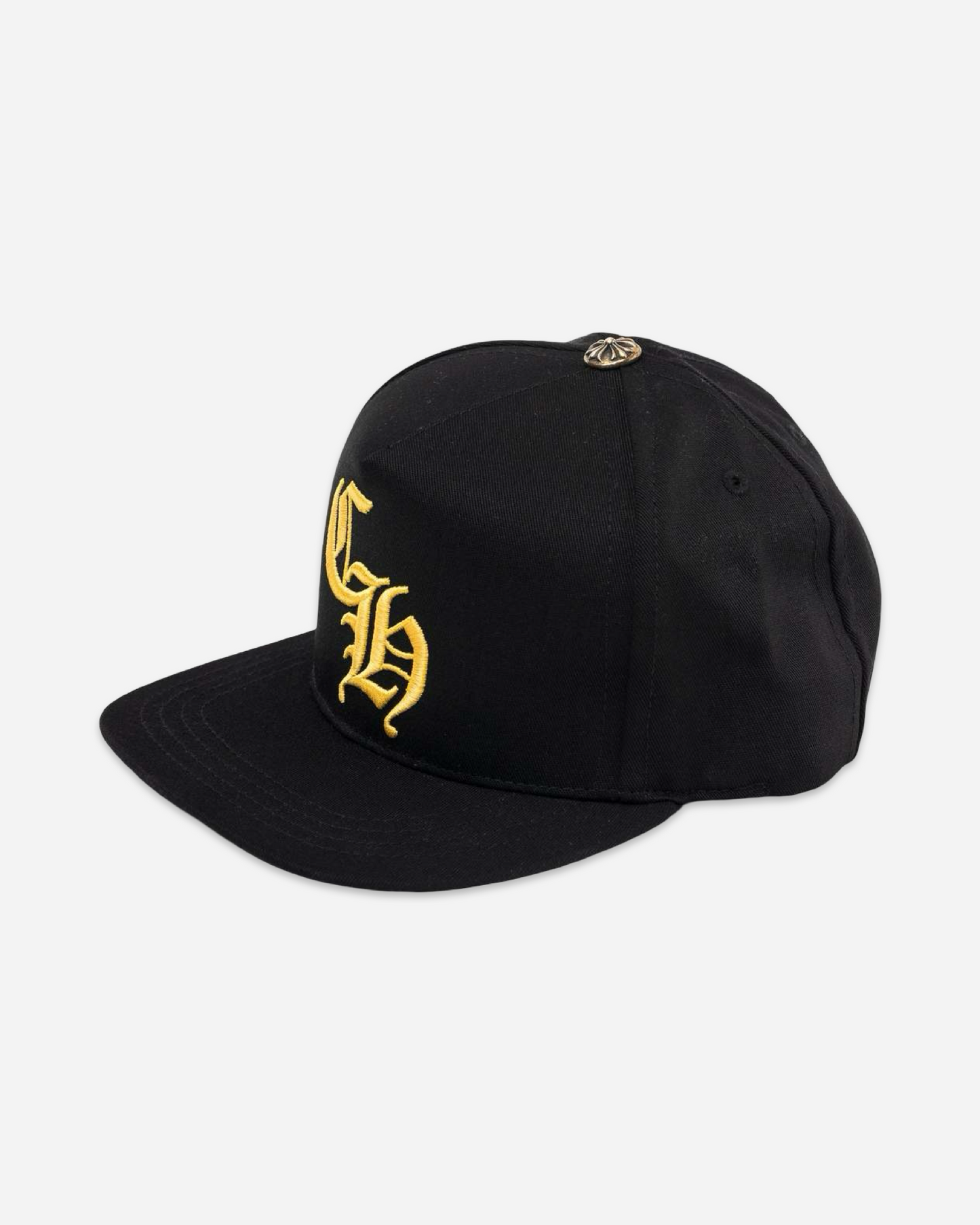 Chrome Hearts CH Baseball Hat 'Gold/Black'