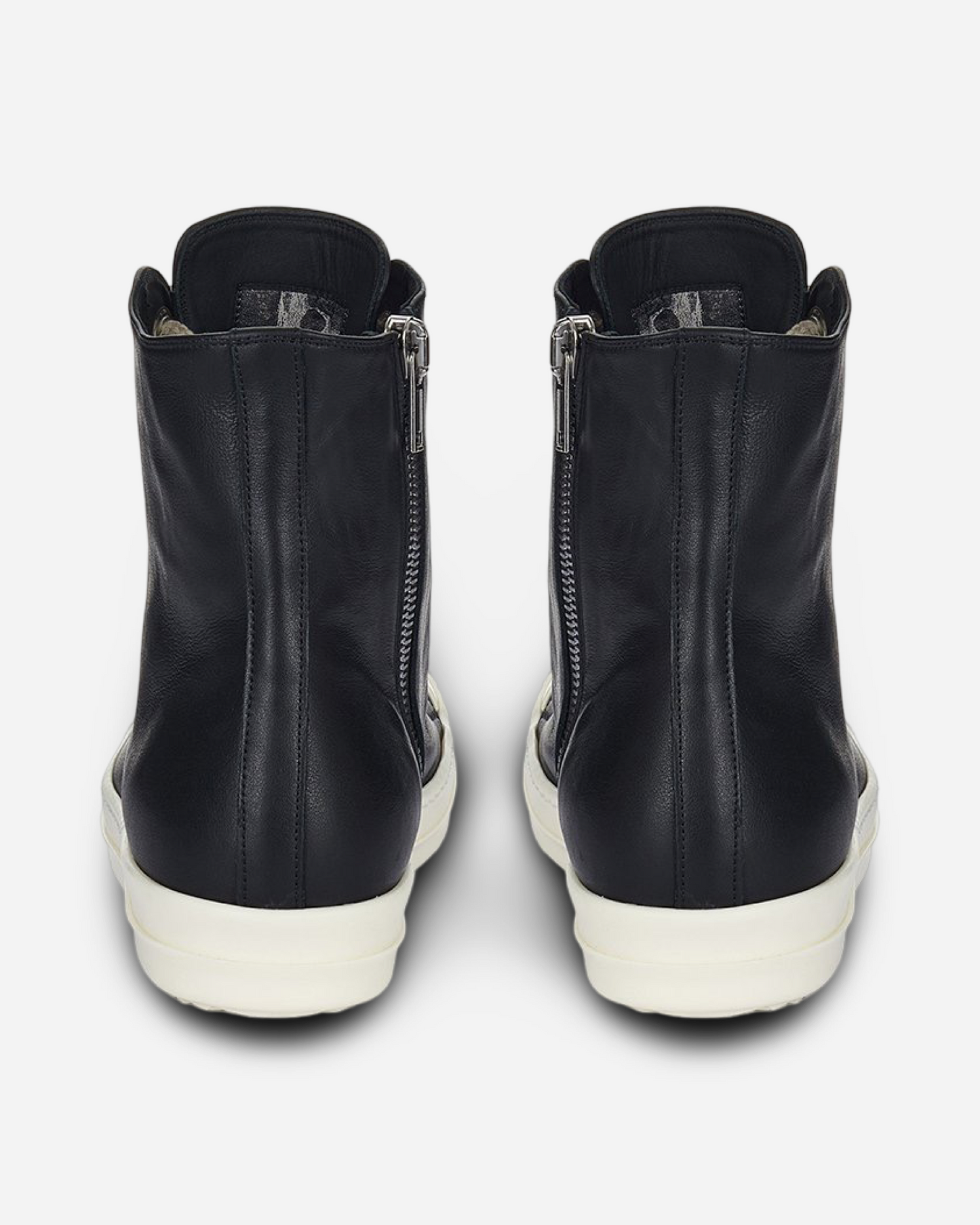 Rick Owens Porterville JumboLaced High Top Leather Sneakers 'Black'