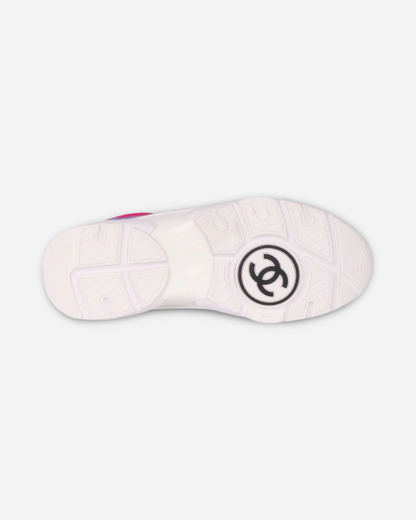 Chanel CC Logo Sneaker 'Ivory Blue'