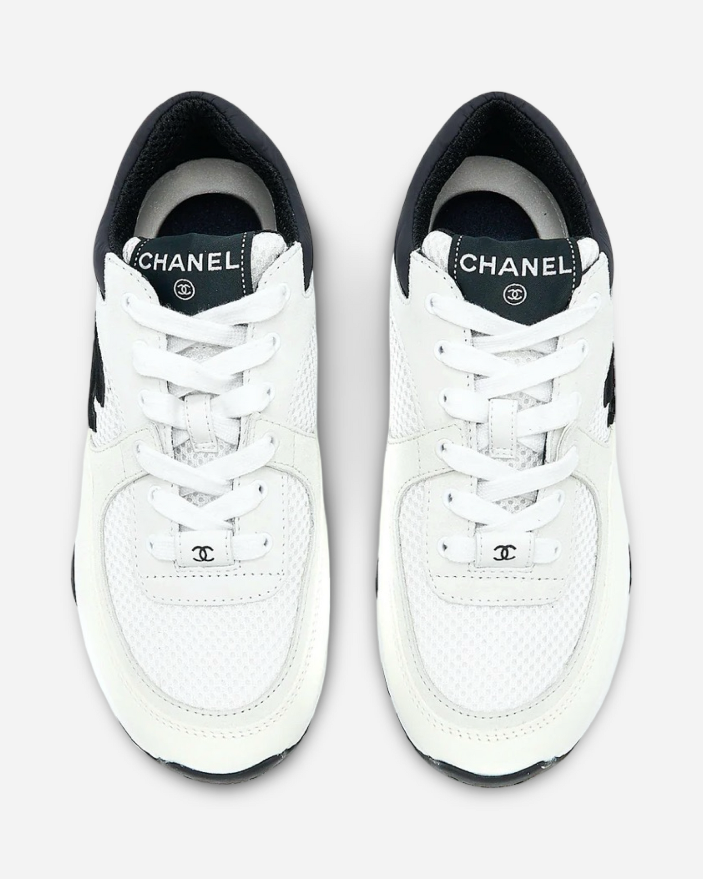 Chanel CC Logo Sneaker 'White'