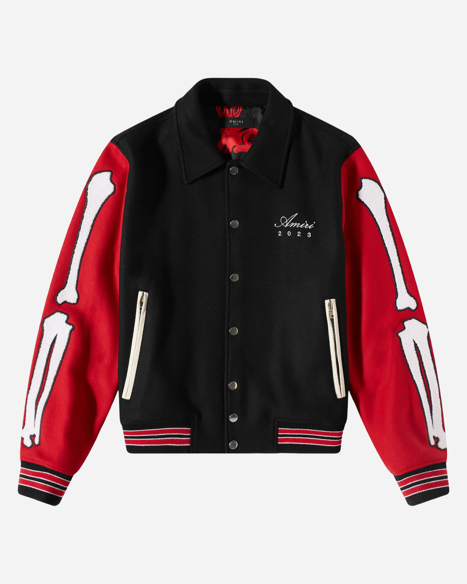 AMIRI Lunar New Year Bones Varsity Jacket