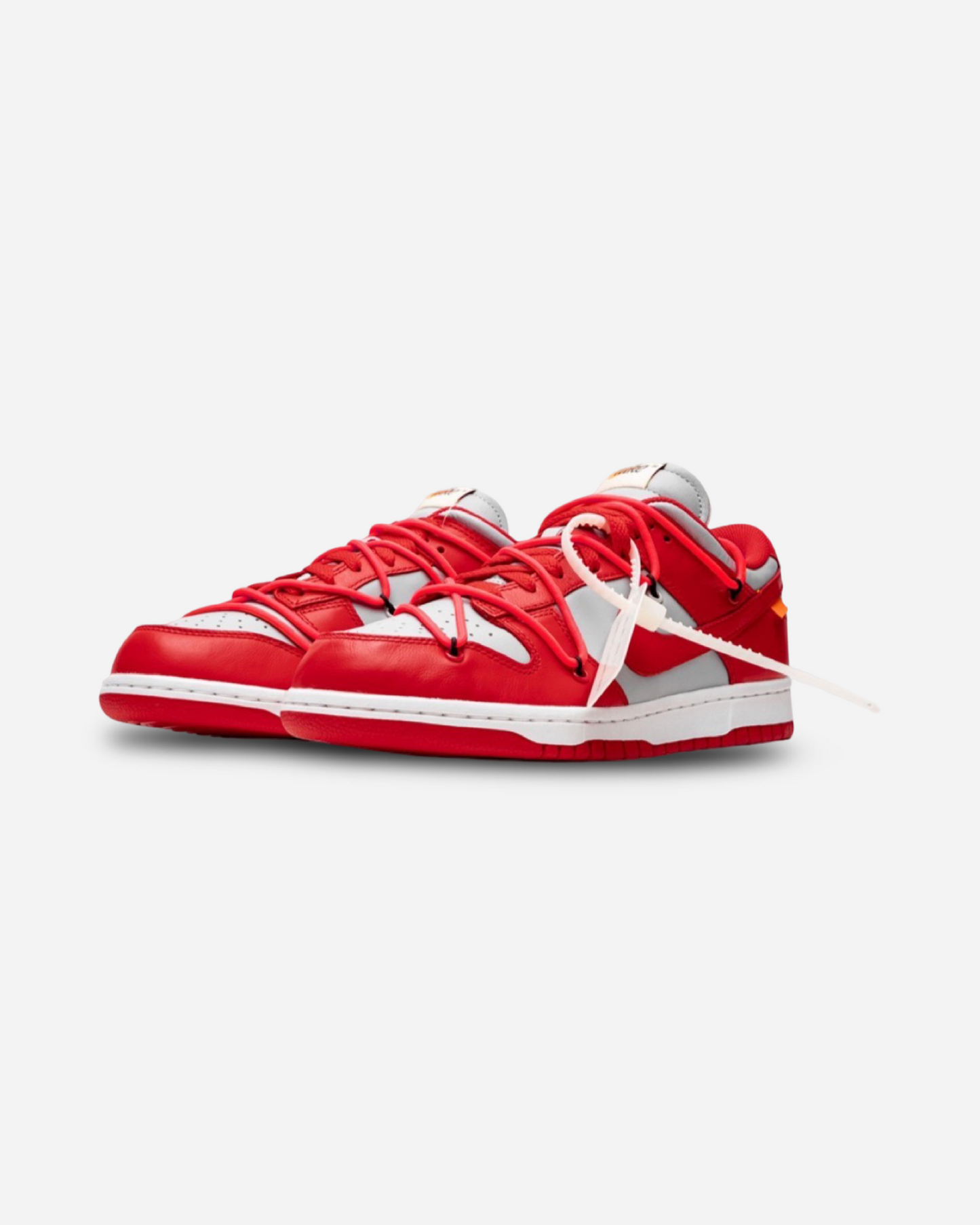 Off-White x Nike Dunk Low 'University Red'