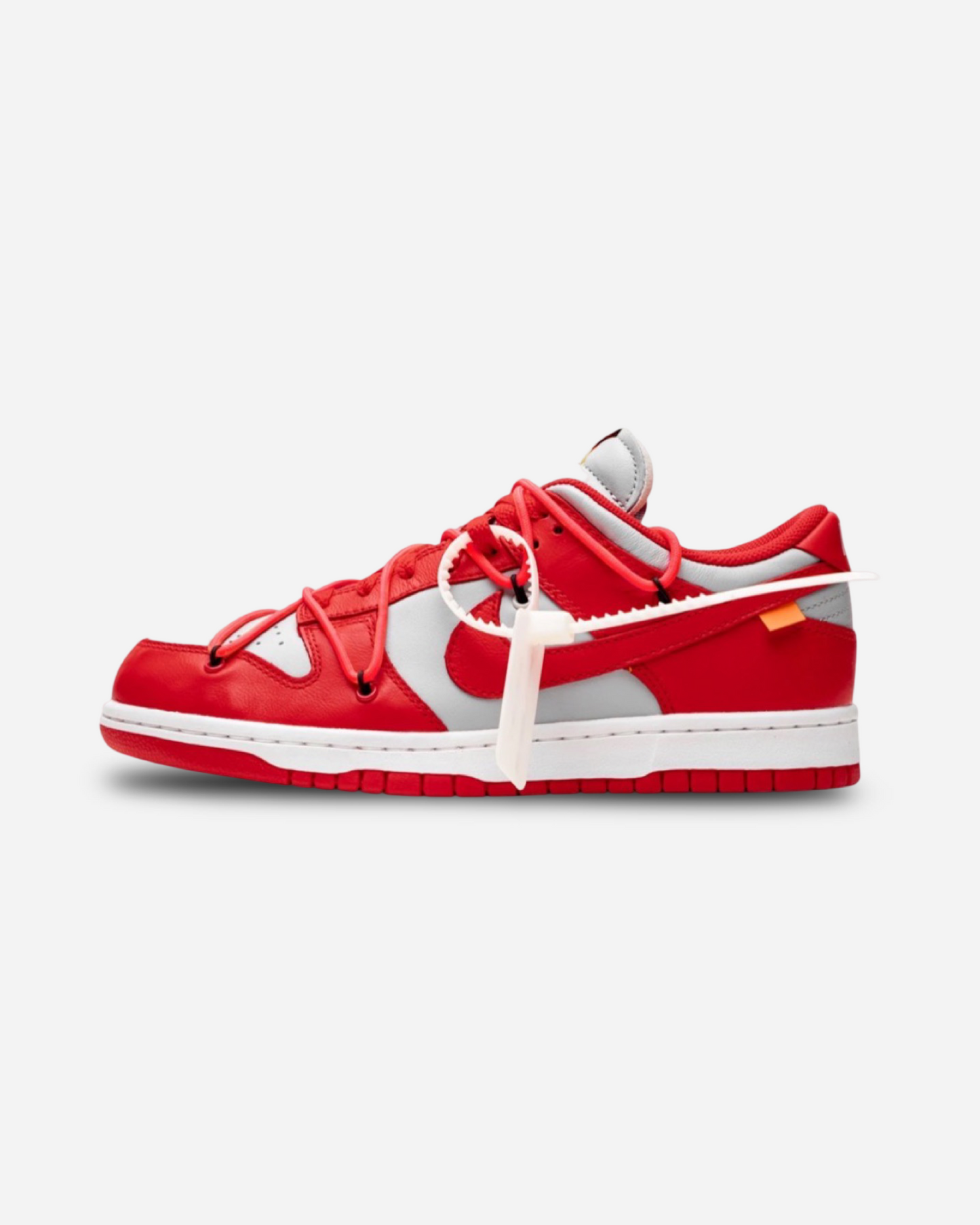 Off-White x Nike Dunk Low 'University Red'