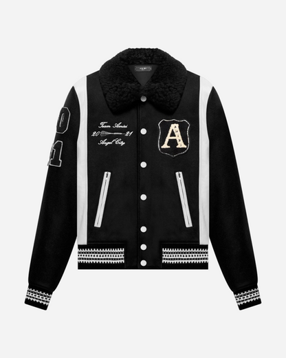Amiri Always On Point Varsity Bomber Jacket