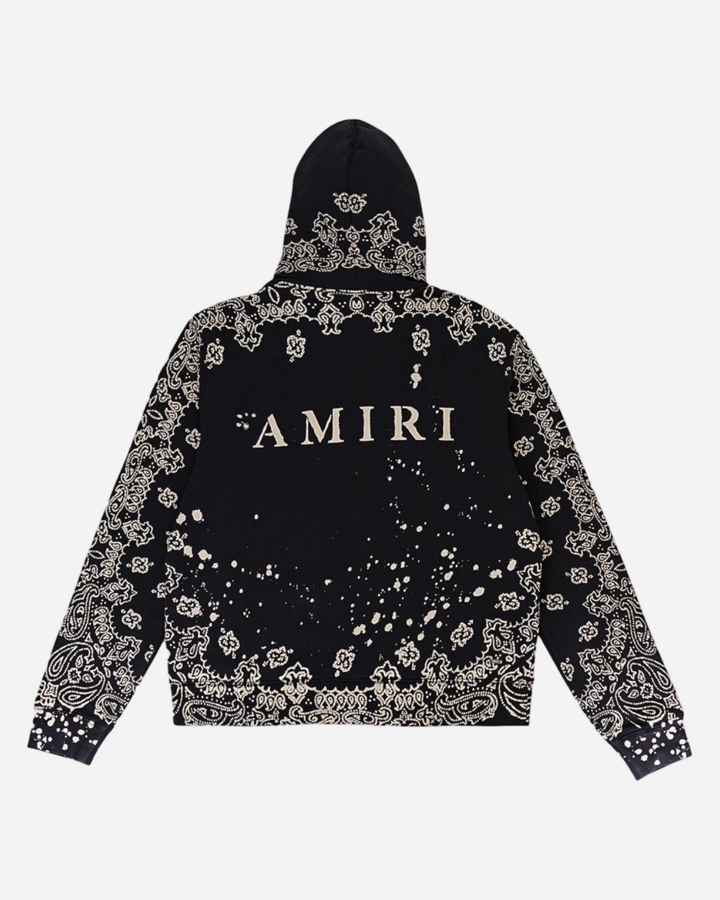 AMIRI Bandana Bleach All Over Hoodie