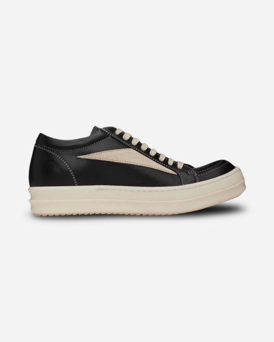 Rick Owens Vintage Low Top Leather Sneakers 'Black'