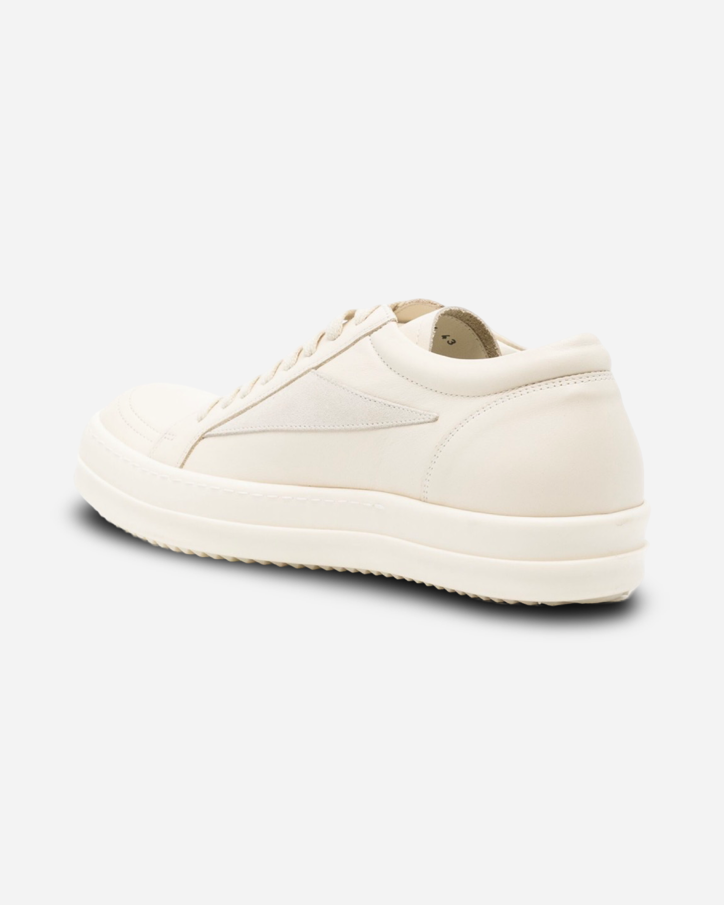 Rick Owens Lido Vintage Low Top Leather Sneakers