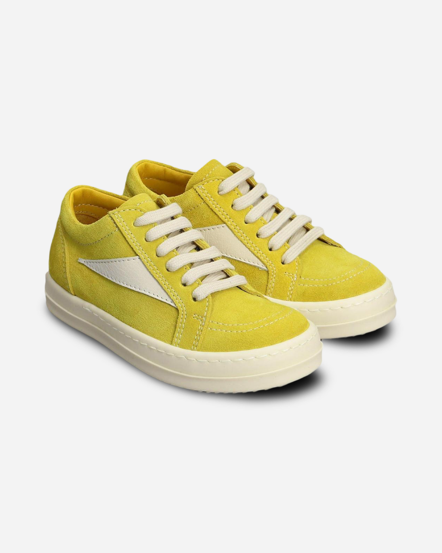 Rick Owens Vintage Low Top Canvas Sneakers ‘Yellow’