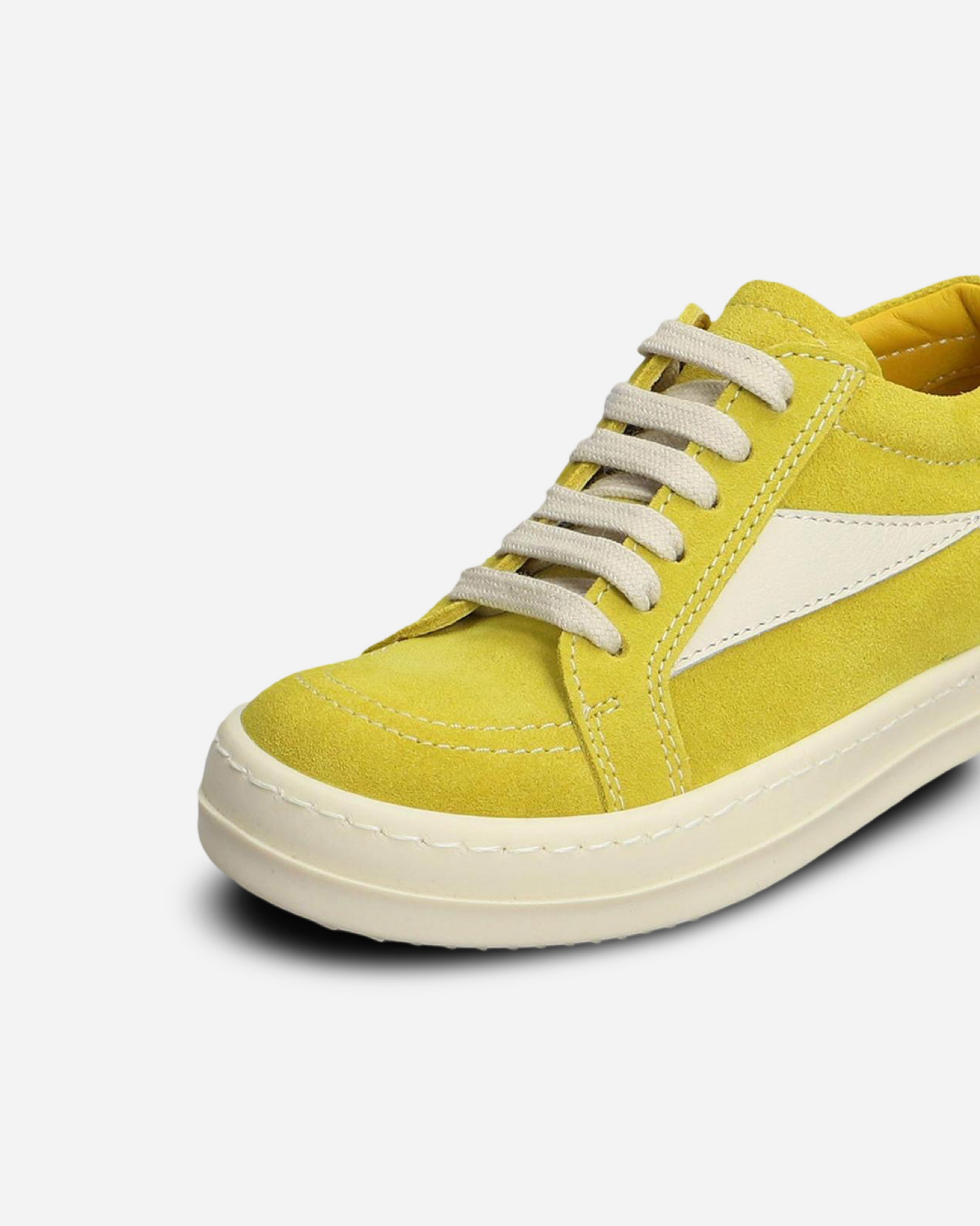 Rick Owens Vintage Low Top Canvas Sneakers ‘Yellow’