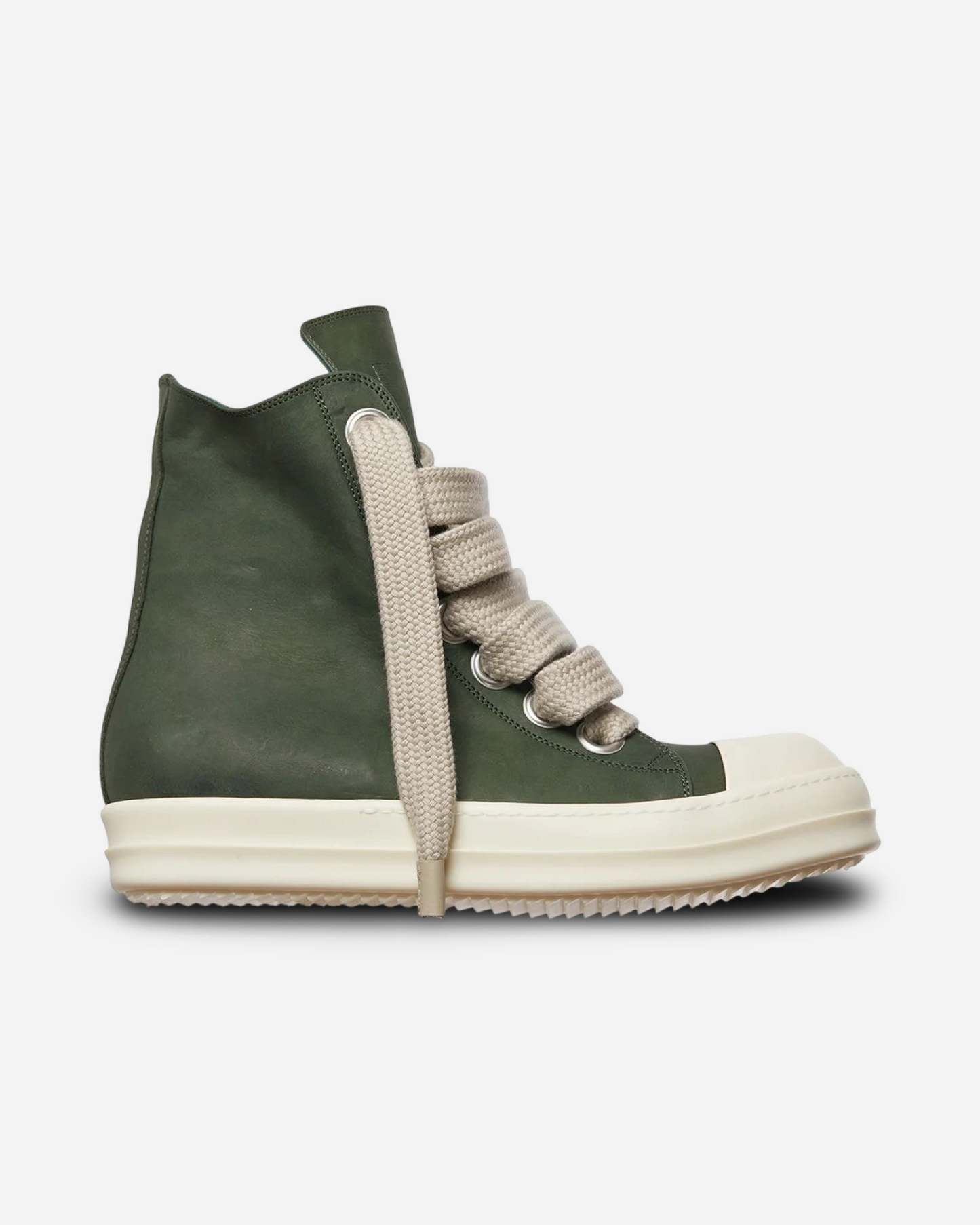 Rick Owens Porterville JumboLaced High Top Leather Sneakers