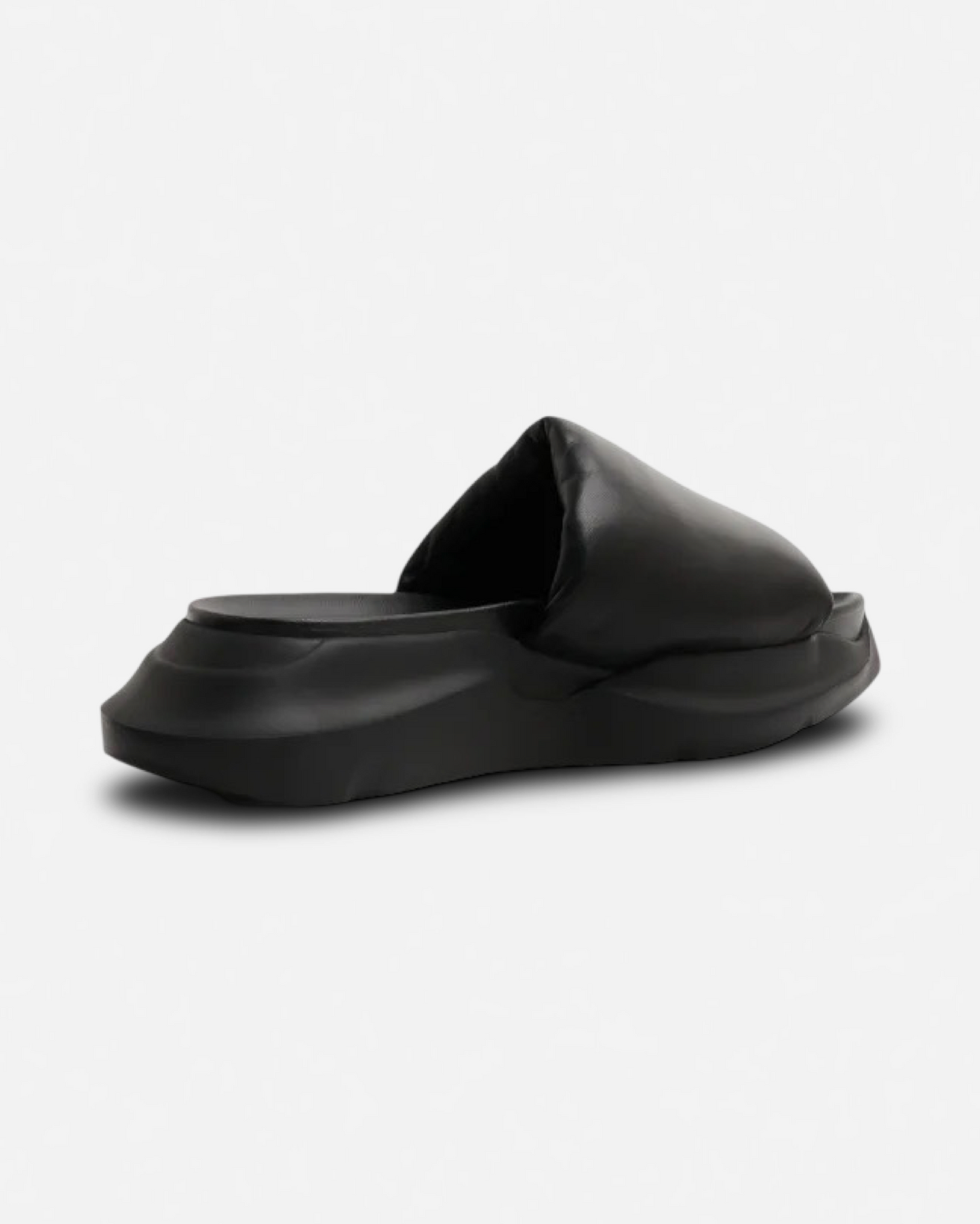 Rick Owens Geth Puffer Leather Slides