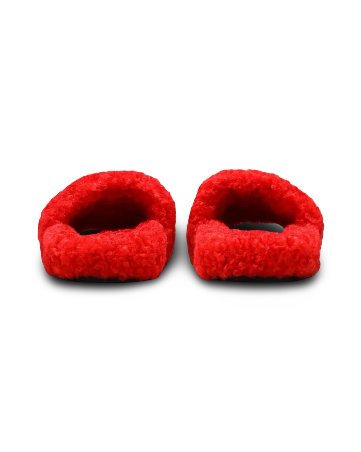 Balenciaga Political Campaign Furry Slide Sandle