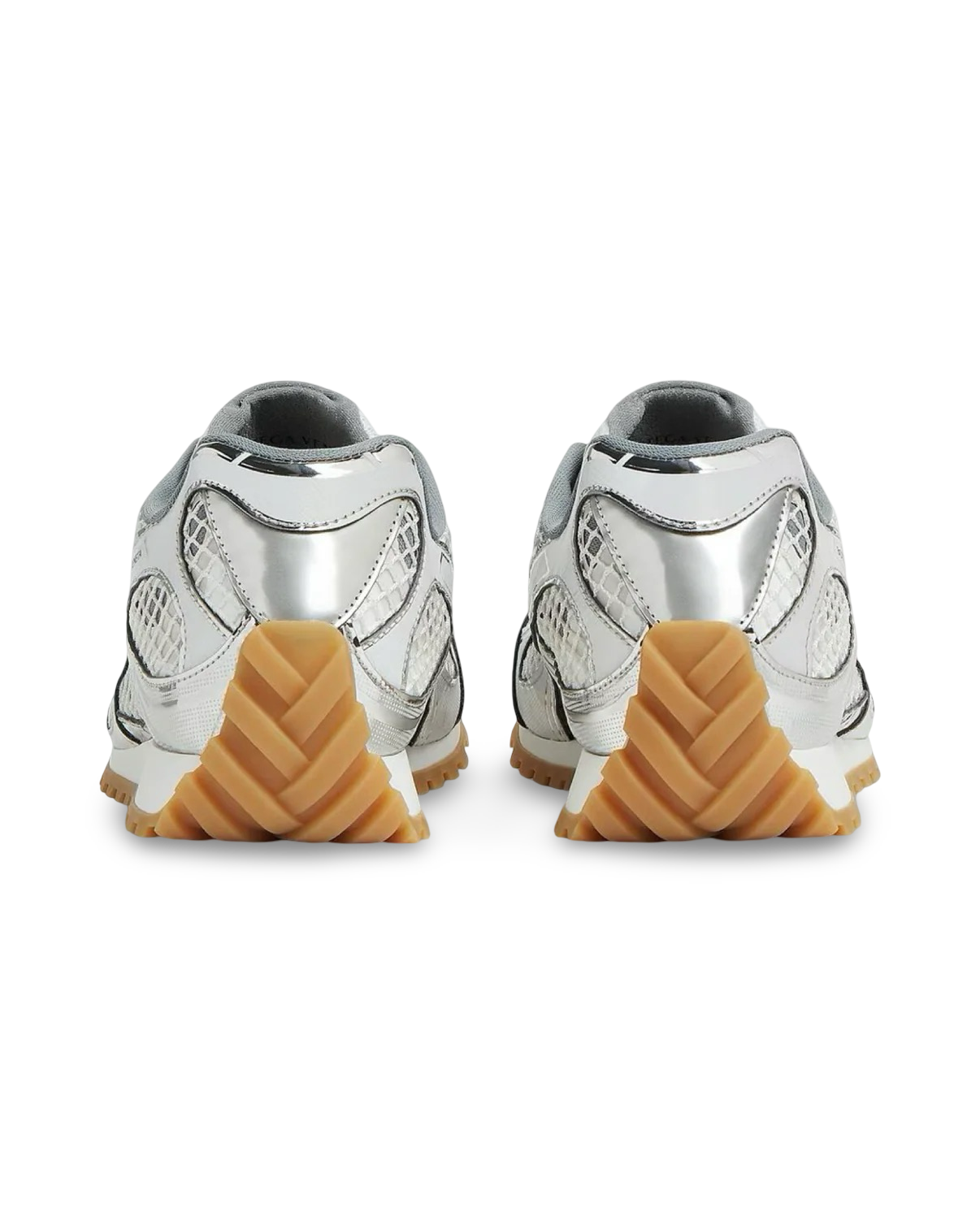 Bottega Veneta Orbit Sneaker 'Silver / White / Optic White Rubber'