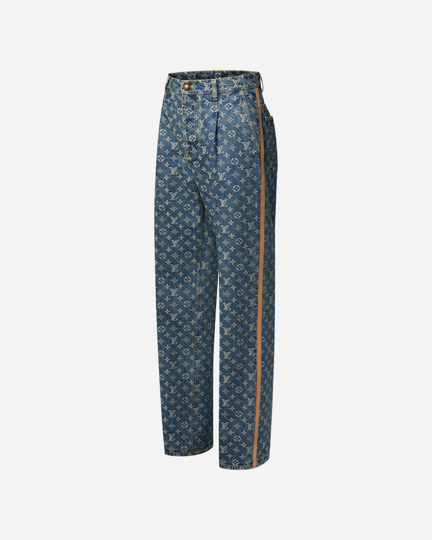 Louis Vuitton Monogram Denim Tailored Pants