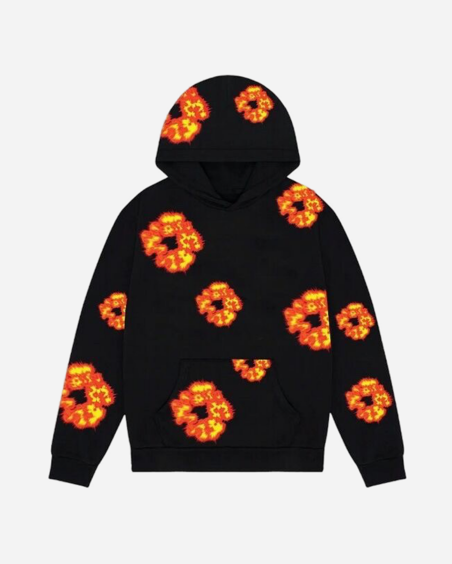 Denim Tears X Offset Wreath Hoodie 'Black'