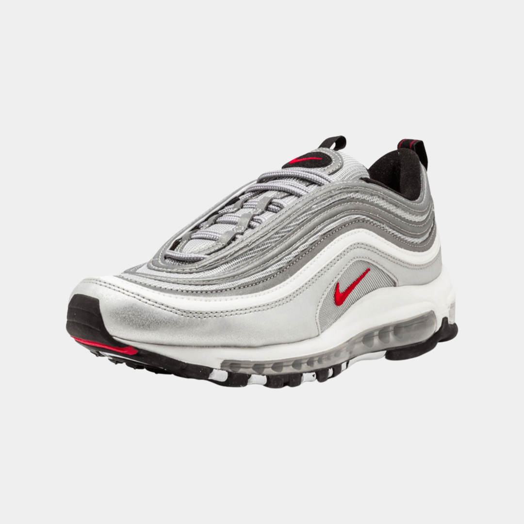Nike air max top 97 qs silver white