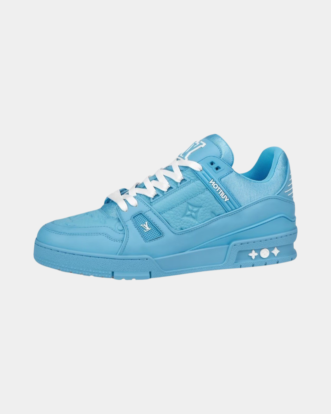 LV Trainer 'Blue Embossed' - Creps City