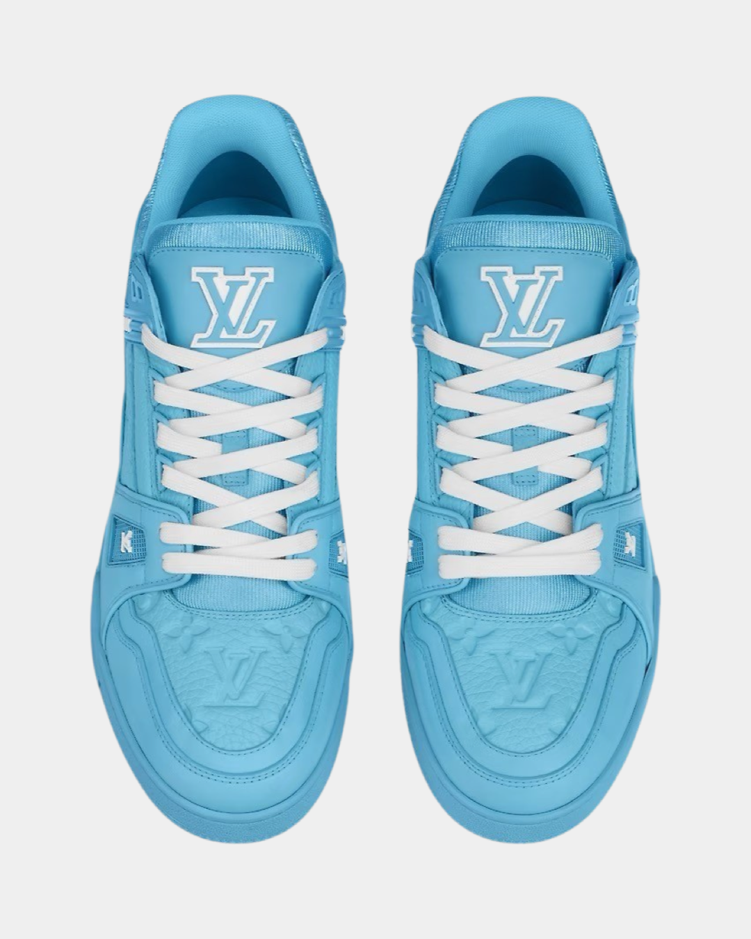 LV Trainer 'Blue Embossed' - Creps City