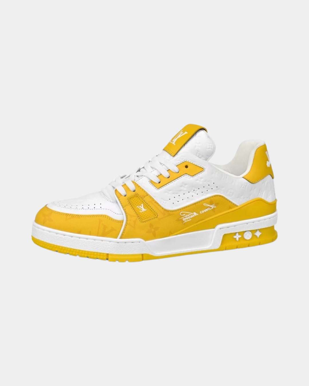 LV Trainer 'White Yellow' - Creps City