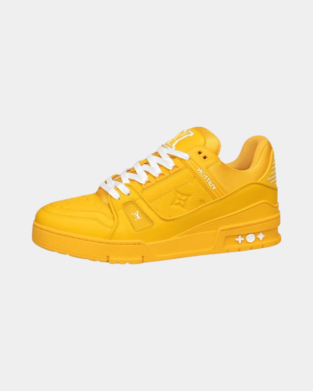 LV Trainer 'Yellow Embossed' - Creps City