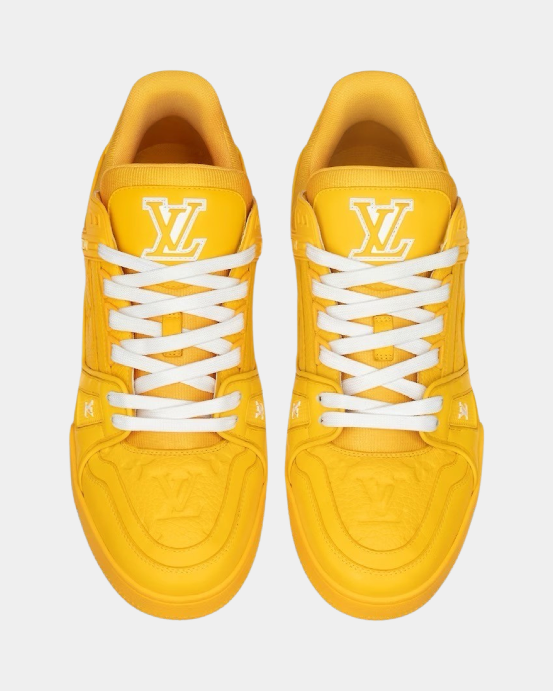 LV Trainer 'Yellow Embossed' - Creps City