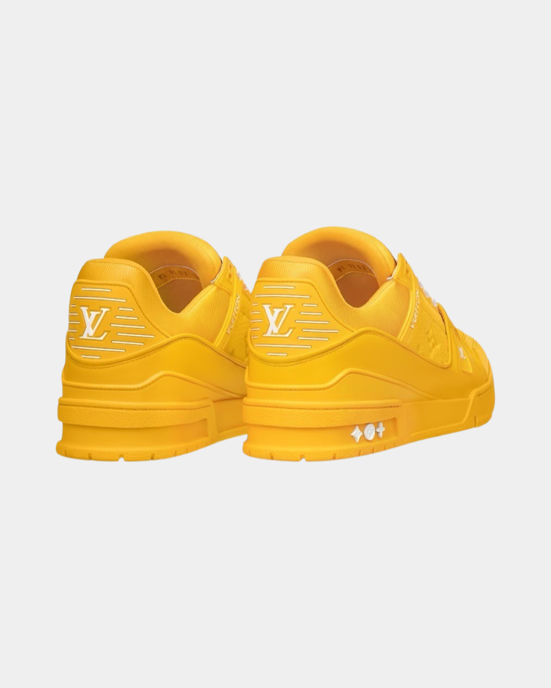 LV Trainer 'Yellow Embossed' - Creps City