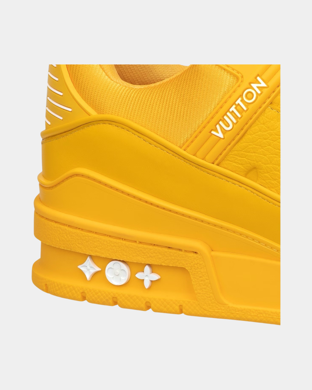 LV Trainer 'Yellow Embossed' - Creps City