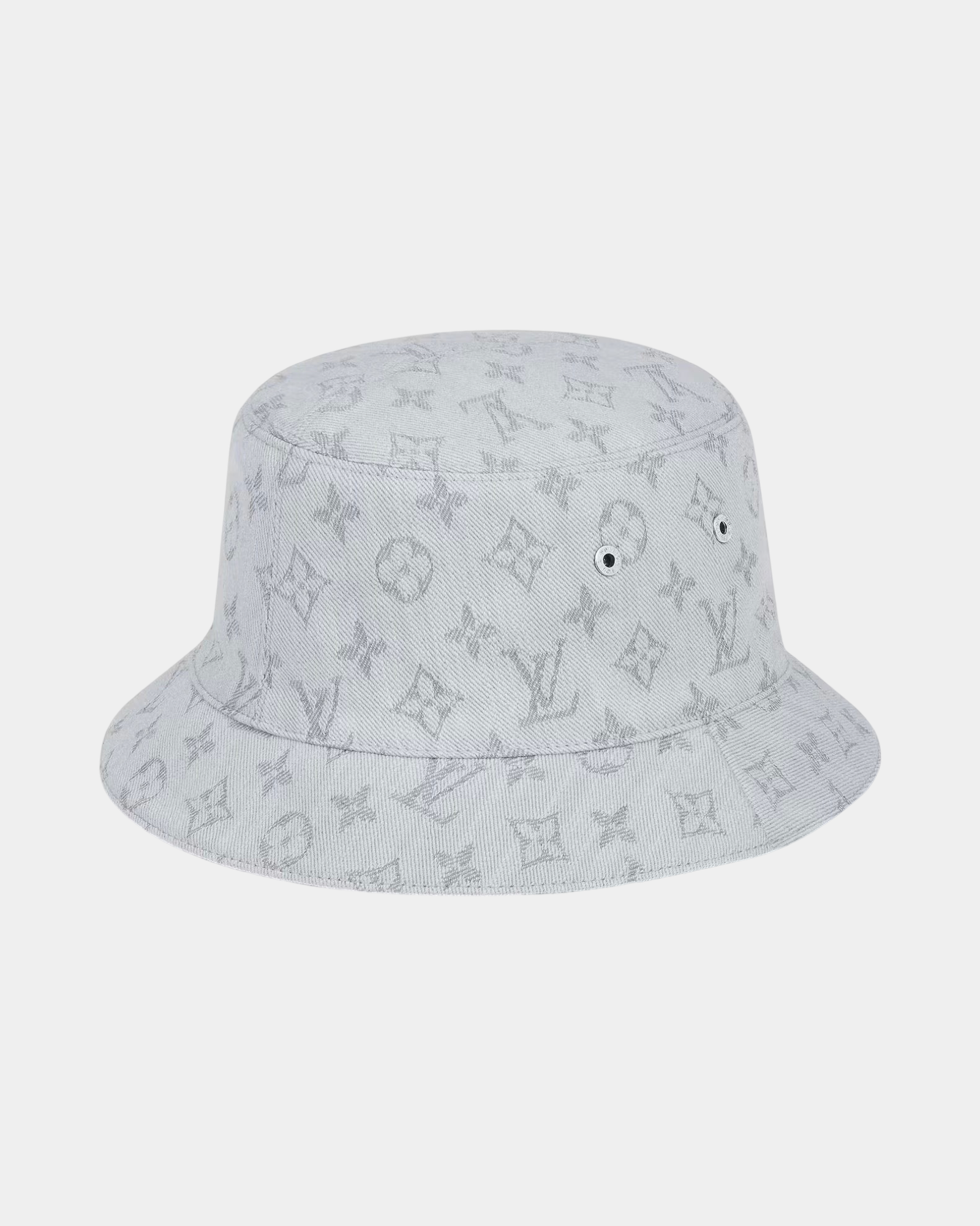 Louis Vuitton Monogram Bucket Hat Denim Bob White/Lagoon Blue - Creps City