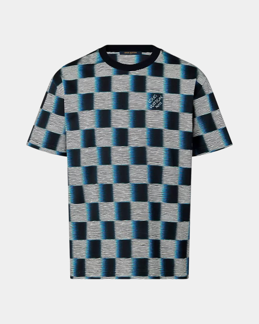Louis Vuitton Damier Short-Sleeved Cotton T-Shirt - Creps City