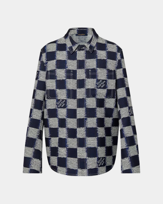 Louis Vuitton Damier Wool Overshirt - Creps City