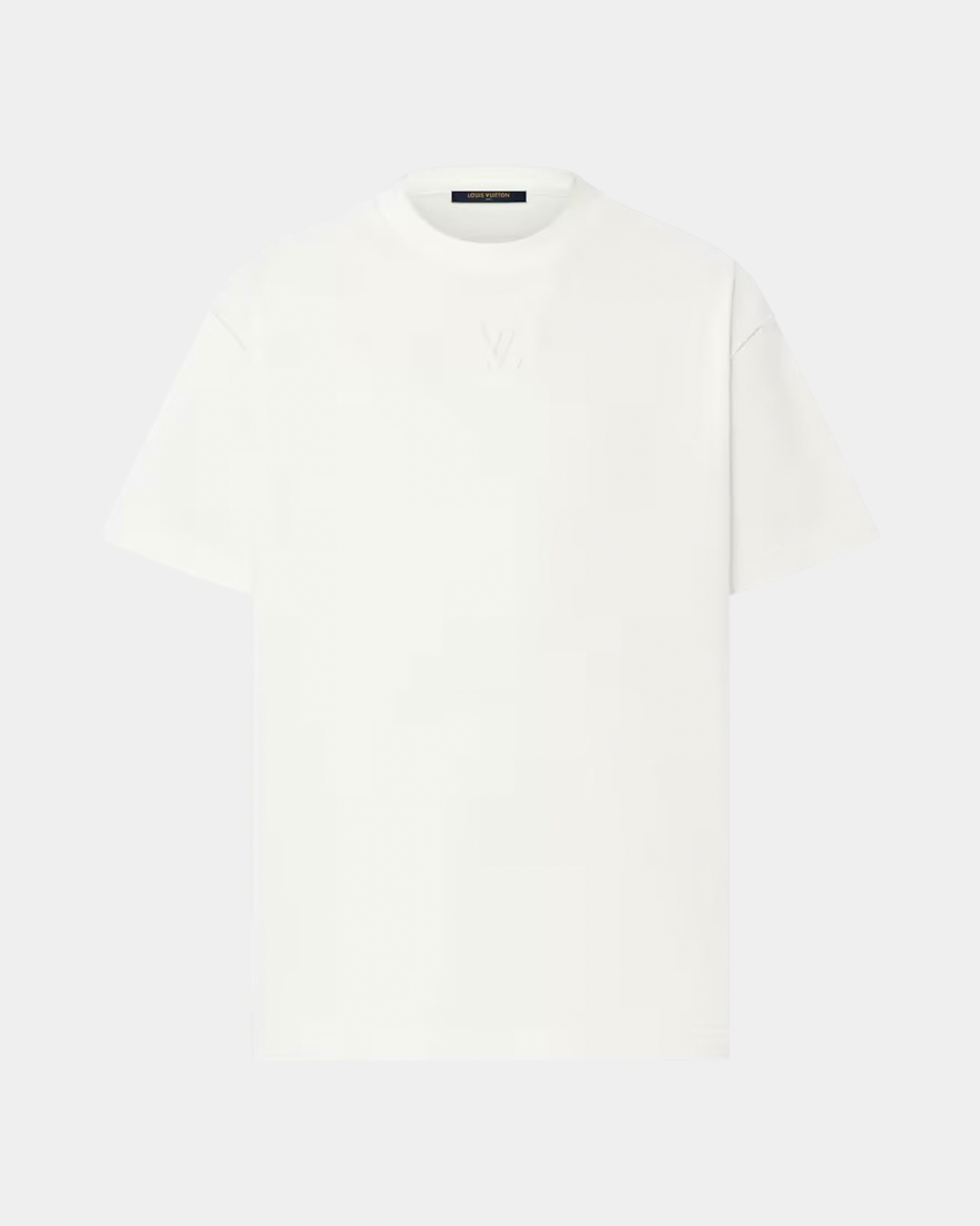 Louis Vuitton Embossed LV T-Shirt Blanc Optique - Creps City