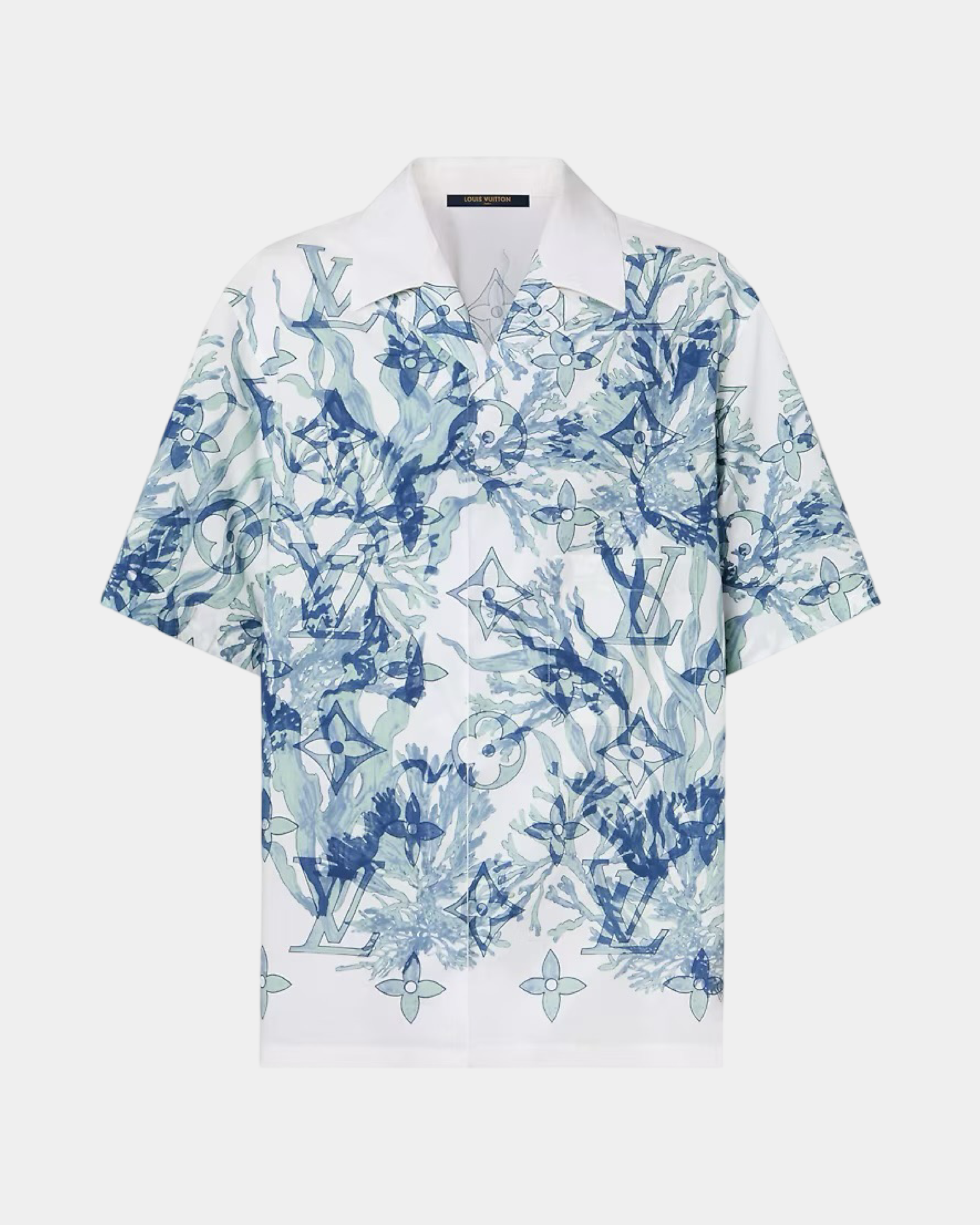 Louis Vuitton Graphic Short-Sleeved Cotton Shirt - Creps City