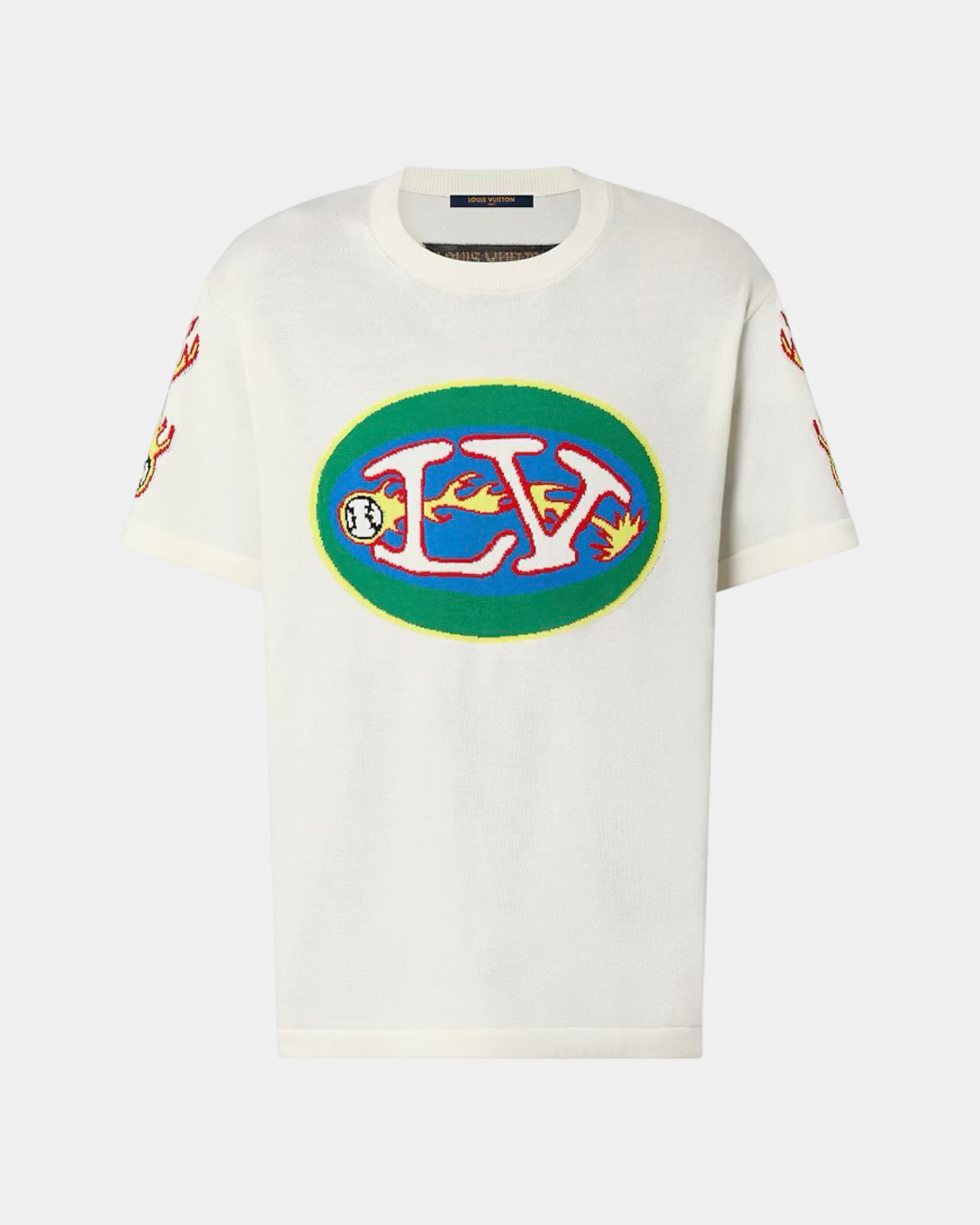 Louis Vuitton Graphic Short-Sleeved Crewneck - Creps City