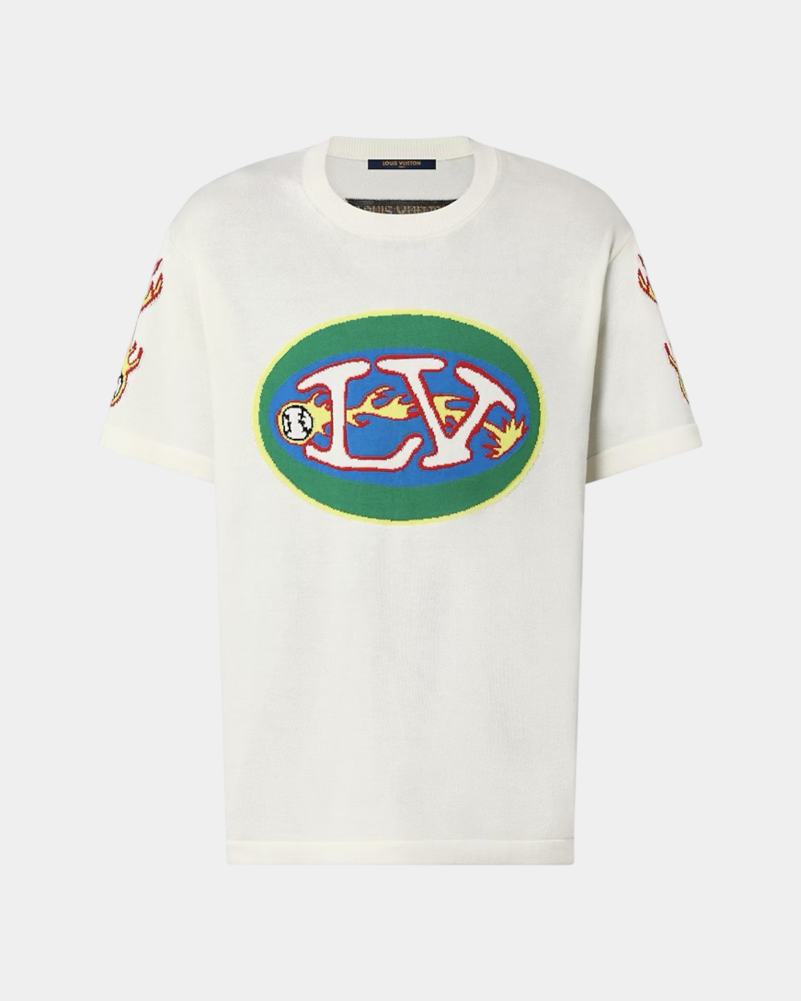 Louis Vuitton Graphic Short-Sleeved Crewneck - Creps City