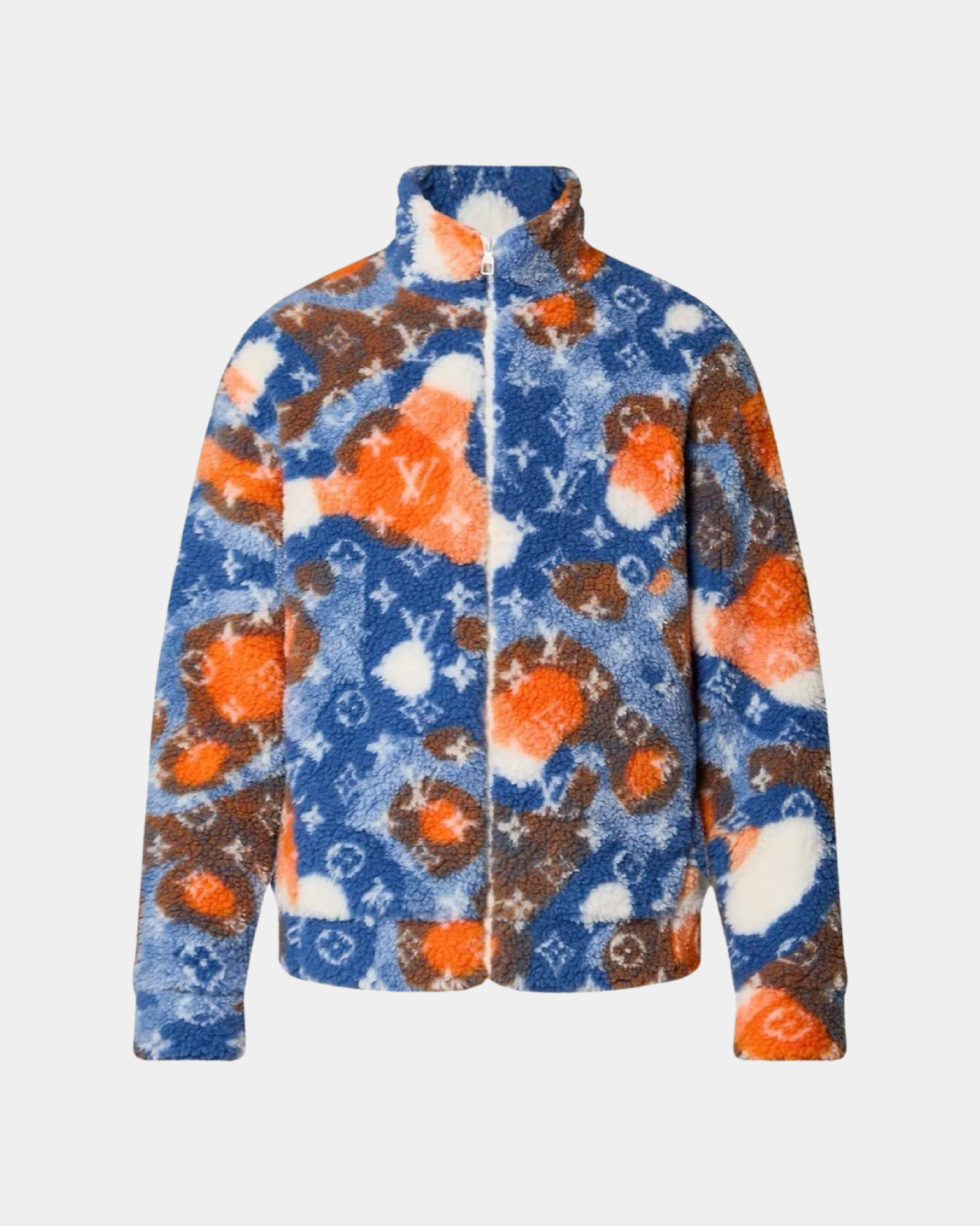Louis Vuitton Jacquard Camo Fleece Blouson - Creps City