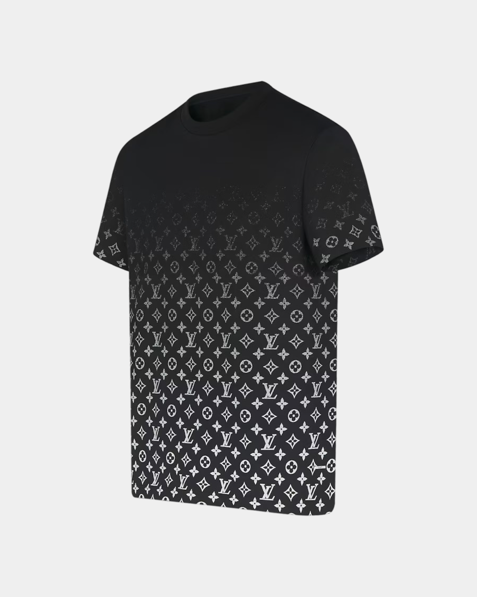 Louis Vuitton LVSE Monogram Gradient T-Shirt Noir Blanc - Creps City