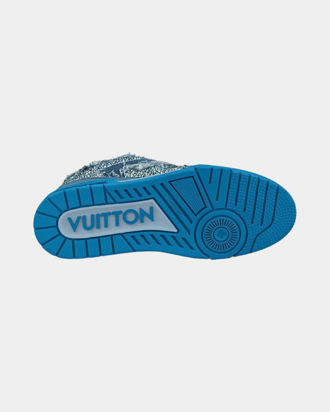 Louis Vuitton LV Skate Sneaker 'Blue Swarovski' - Creps City
