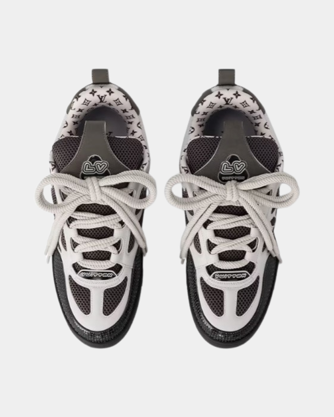 Louis Vuitton LV Skate Sneaker 'Grey White' - Creps City