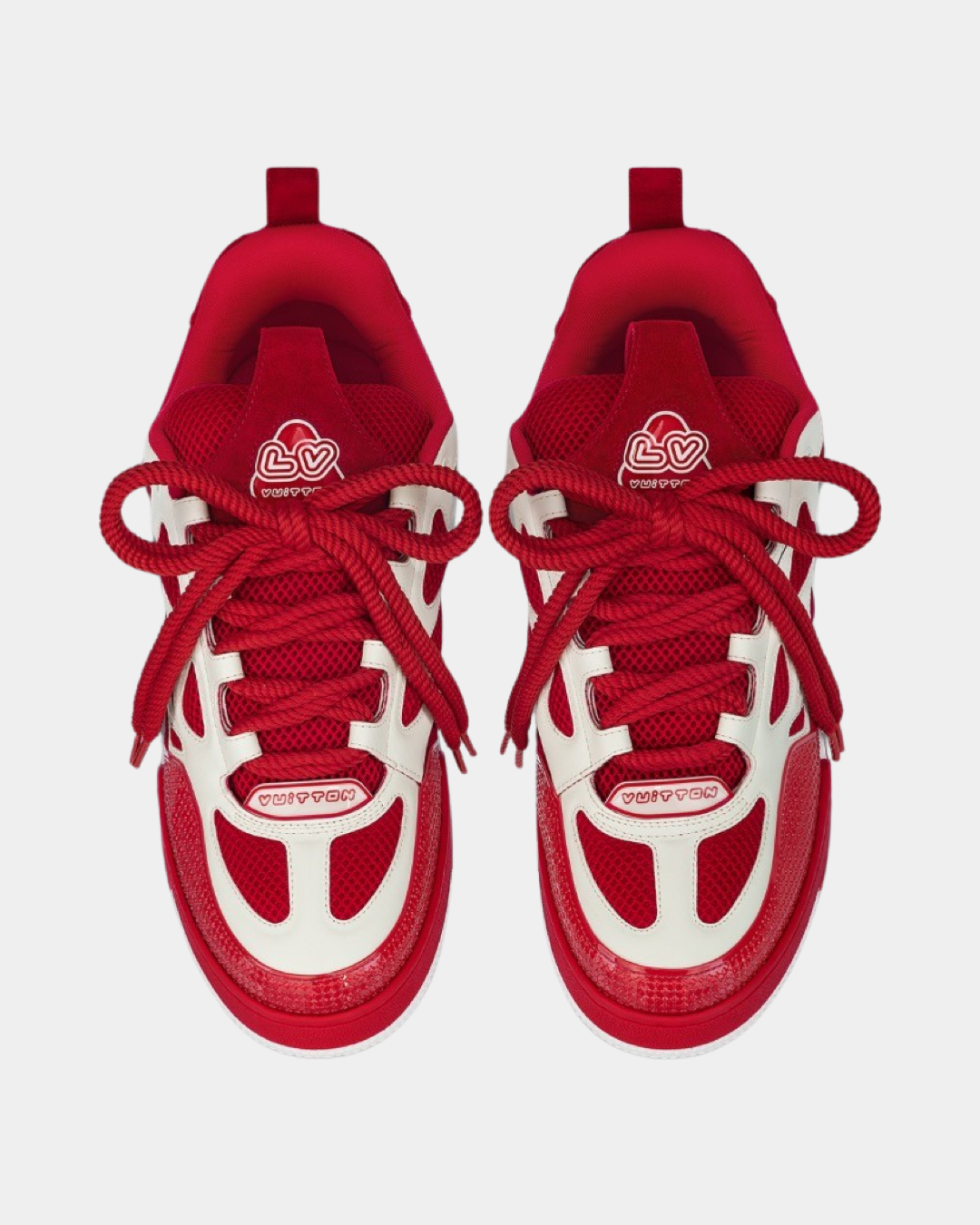 Louis Vuitton LV Skate Sneaker 'Rouge' - Creps City